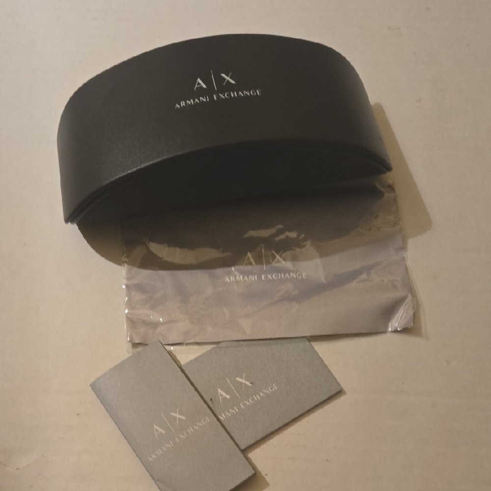 Armani Exchange Black Sunglasses Case